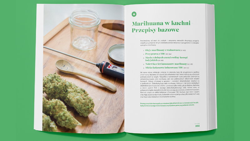 Książka Konopie i marihuana w kuchni